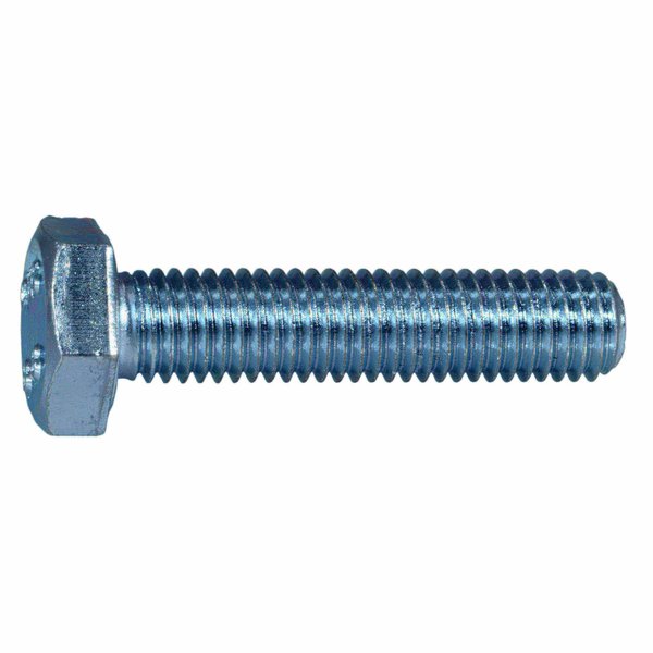 Midwest Fastener Class 8.8, M10-1.50 Hex Head Cap Screw, Zinc Plated Steel, 45 mm L, 6 PK 73327